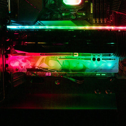 Costume Party RGB GPU Support Bracket - Annicelric - V1Tech