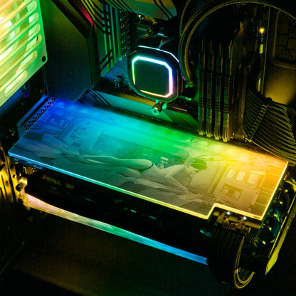 Cozy Nights RGB GPU Backplate - Dan Giuz - V1Tech