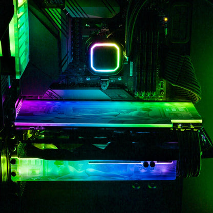 Cozy Nights RGB GPU Backplate - Dan Giuz - V1Tech