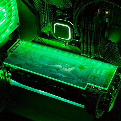 Cozy Nights RGB GPU Backplate - Dan Giuz - V1Tech