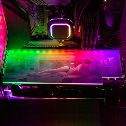 Cozy Nights RGB GPU Backplate - Dan Giuz - V1Tech