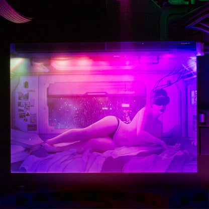 Cozy Nights RGB HDD Cover Horizontal - Dan Giuz - V1Tech