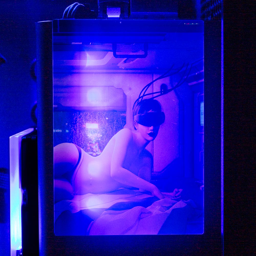 Cozy Nights RGB SSD Cover Vertical - Dan Giuz - V1Tech