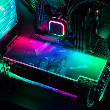 Crime Scene RGB GPU Backplate - Dan Giuz - V1Tech