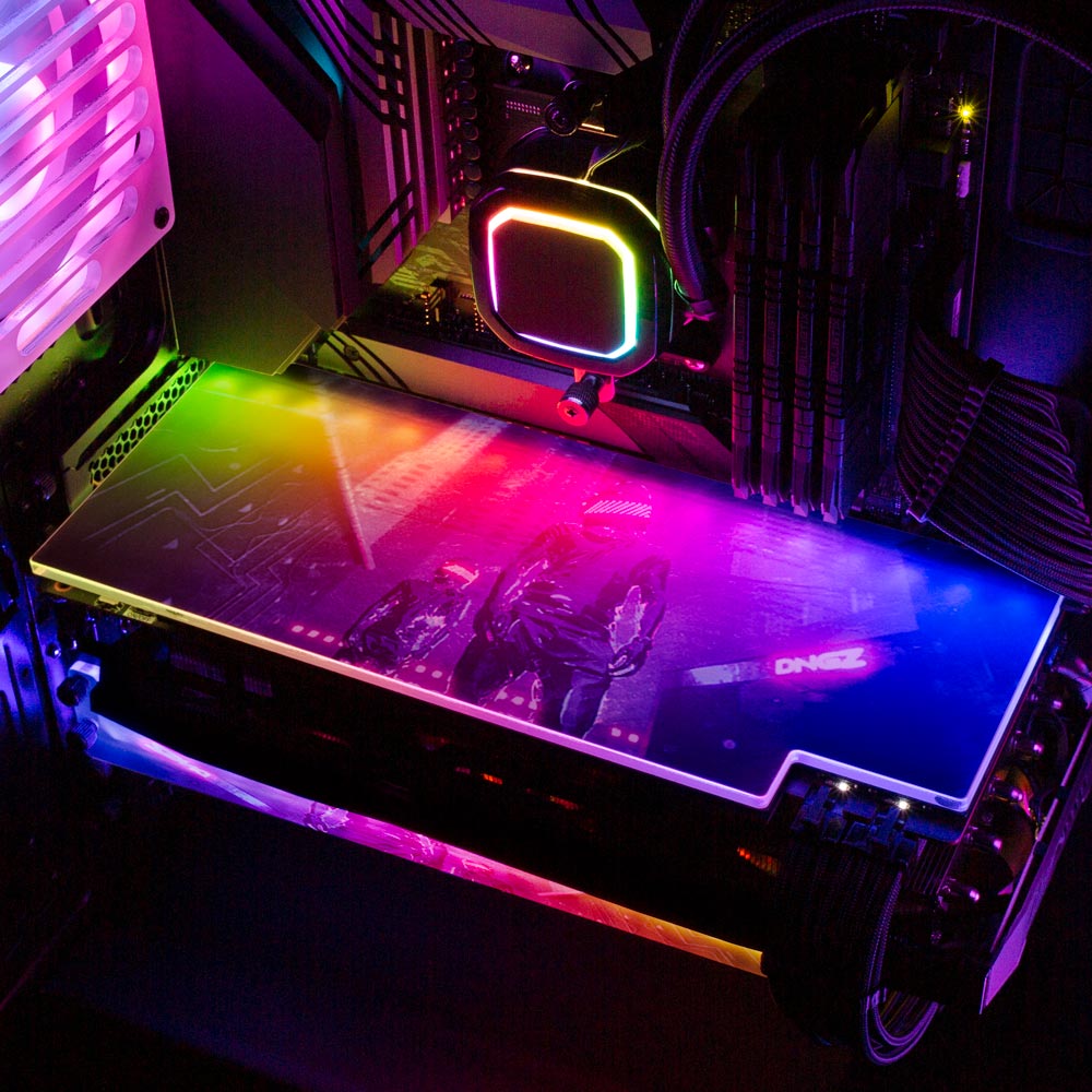 Crime Scene RGB GPU Backplate - Dan Giuz - V1Tech