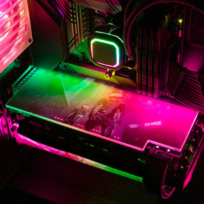 Crime Scene RGB GPU Backplate - Dan Giuz - V1Tech