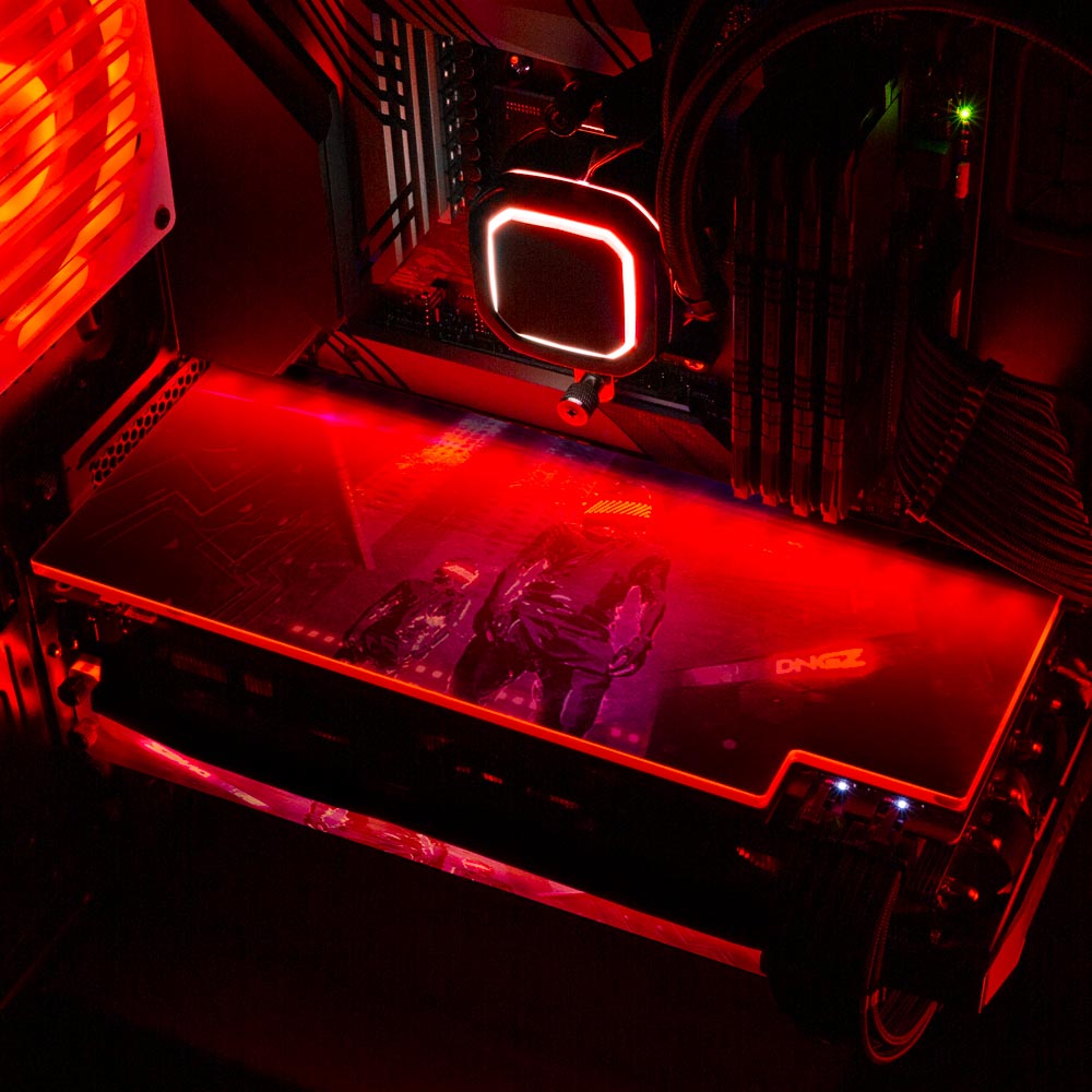 Crime Scene RGB GPU Backplate - Dan Giuz - V1Tech