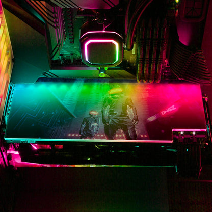 Crime Scene RGB GPU Backplate - Dan Giuz - V1Tech