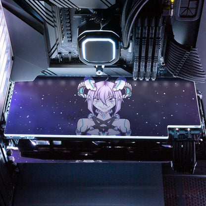 Cyber Angel Shepherdess RGB GPU Backplate - Ghost Data - V1Tech