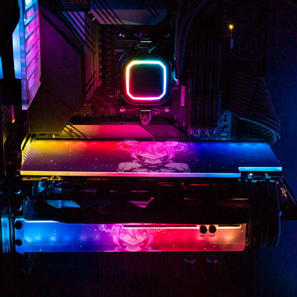 Cyber Angel Shepherdess RGB GPU Backplate - Ghost Data - V1Tech