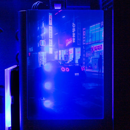 Cybershop3 RGB SSD Cover Vertical - Skie Graphic Studio - V1Tech