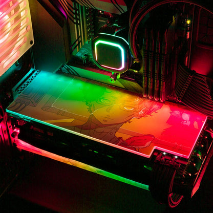 Cyborg Boy RGB GPU Backplate - Kuurakuu - V1Tech