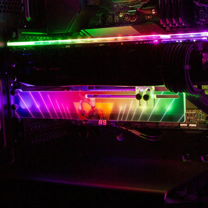 Cyborg Ninja RGB GPU Support Bracket - Ddjvigo - V1Tech