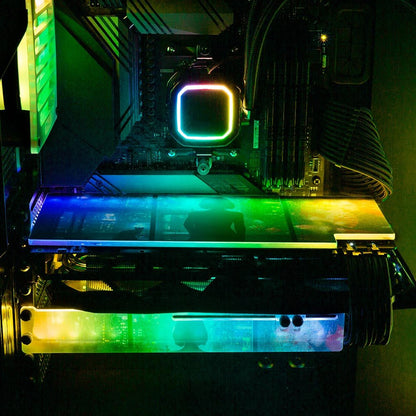 Dark Waters RGB GPU Backplate - Dan Giuz - V1Tech