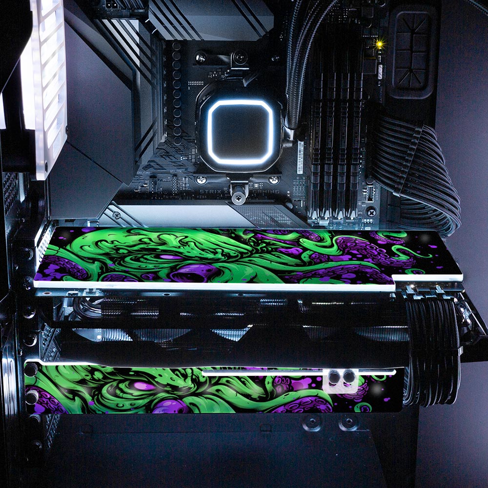 Deadly Sea Creature RGB GPU Backplate - Daniele Caruso - V1Tech