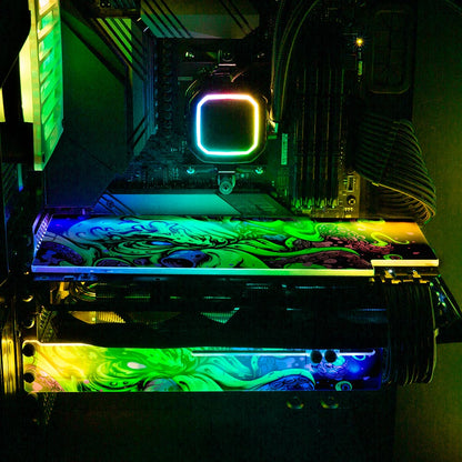 Deadly Sea Creature RGB GPU Backplate - Daniele Caruso - V1Tech