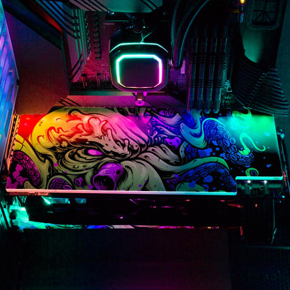 Deadly Sea Creature RGB GPU Backplate - Daniele Caruso - V1Tech