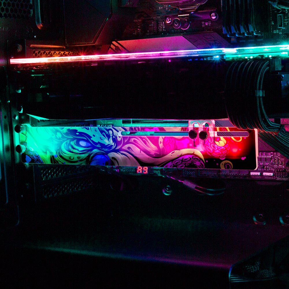 Deadly Sea Creature RGB GPU Support Bracket - Daniele Caruso - V1Tech