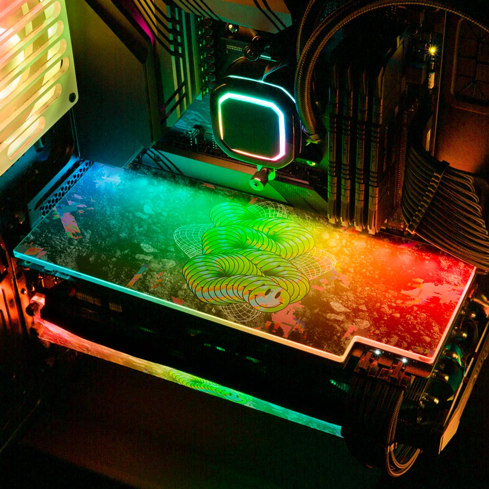 Deep Inside RGB GPU Backplate - Javilostcontrol - V1Tech