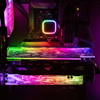 Disfunktional RGB GPU Backplate - Dune Haggar - V1Tech