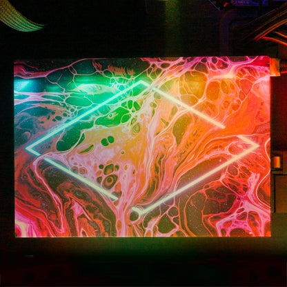 Disorder RGB HDD Cover Horizontal - Geoglyser - V1Tech