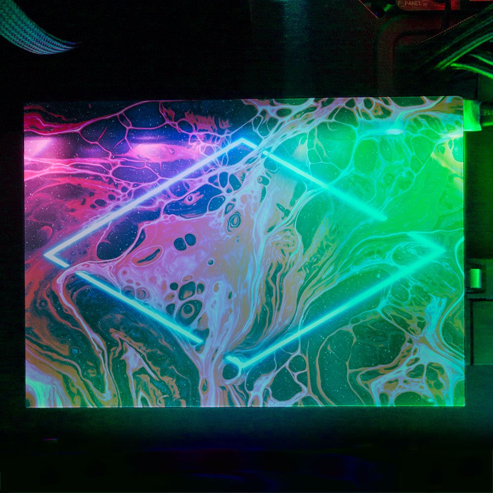 Disorder RGB HDD Cover Horizontal - Geoglyser - V1Tech