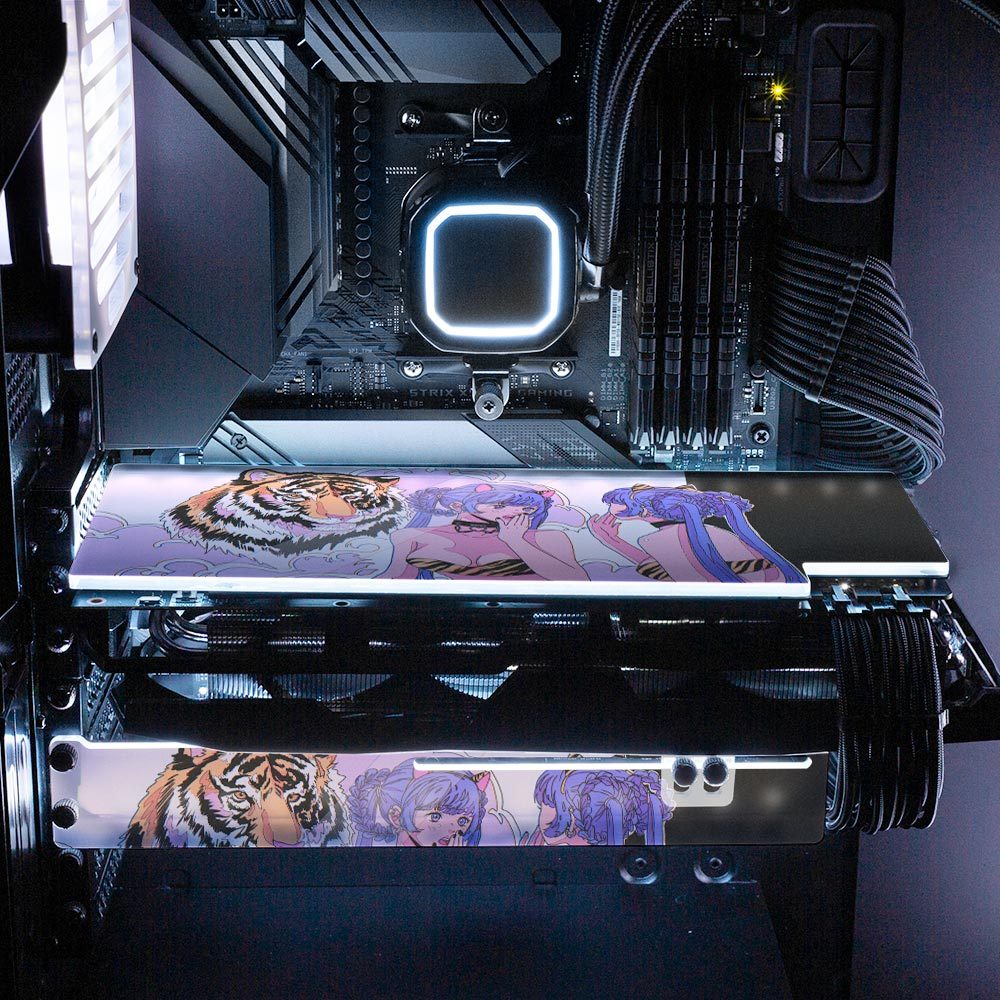 Double Vision RGB GPU Backplate - Annicelric - V1Tech