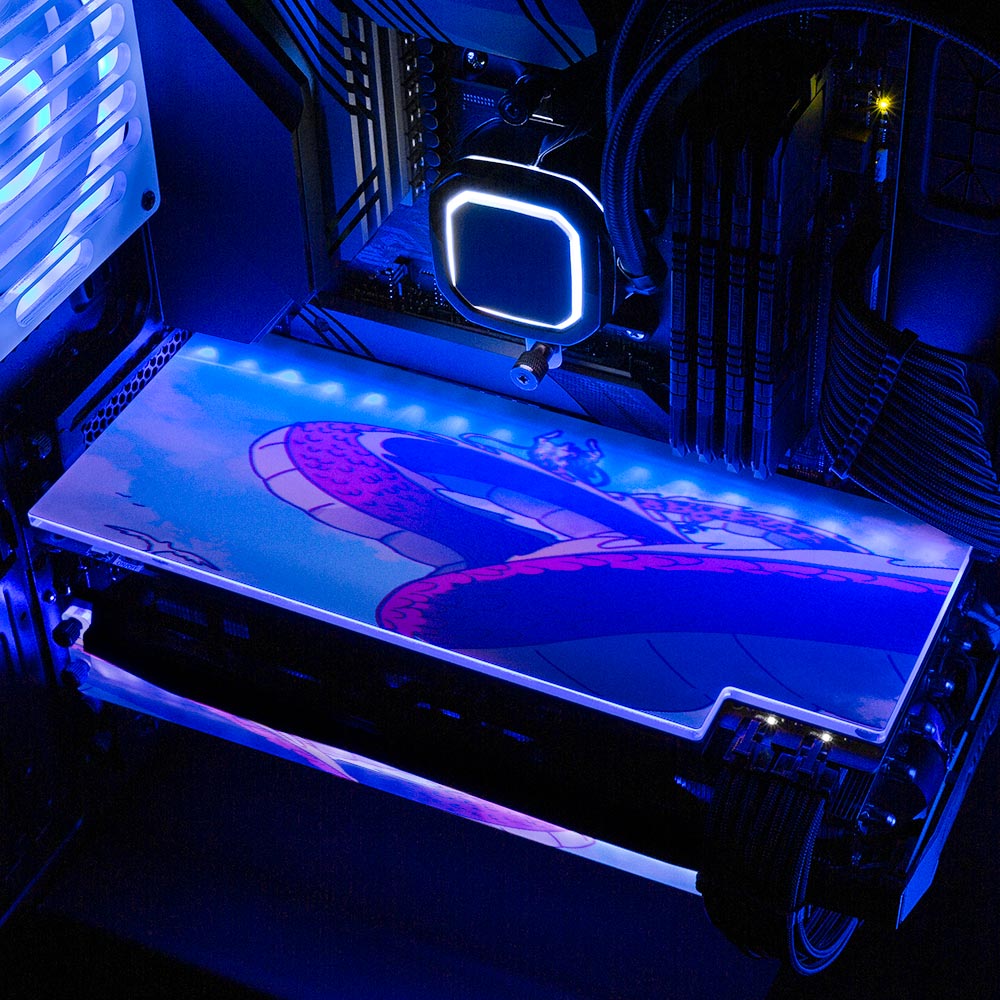 Dragon Sighting RGB GPU Backplate - Seerlight - V1Tech