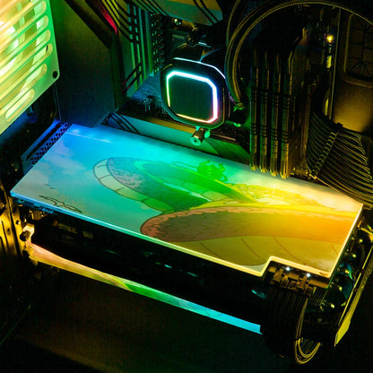 Dragon Sighting RGB GPU Backplate - Seerlight - V1Tech