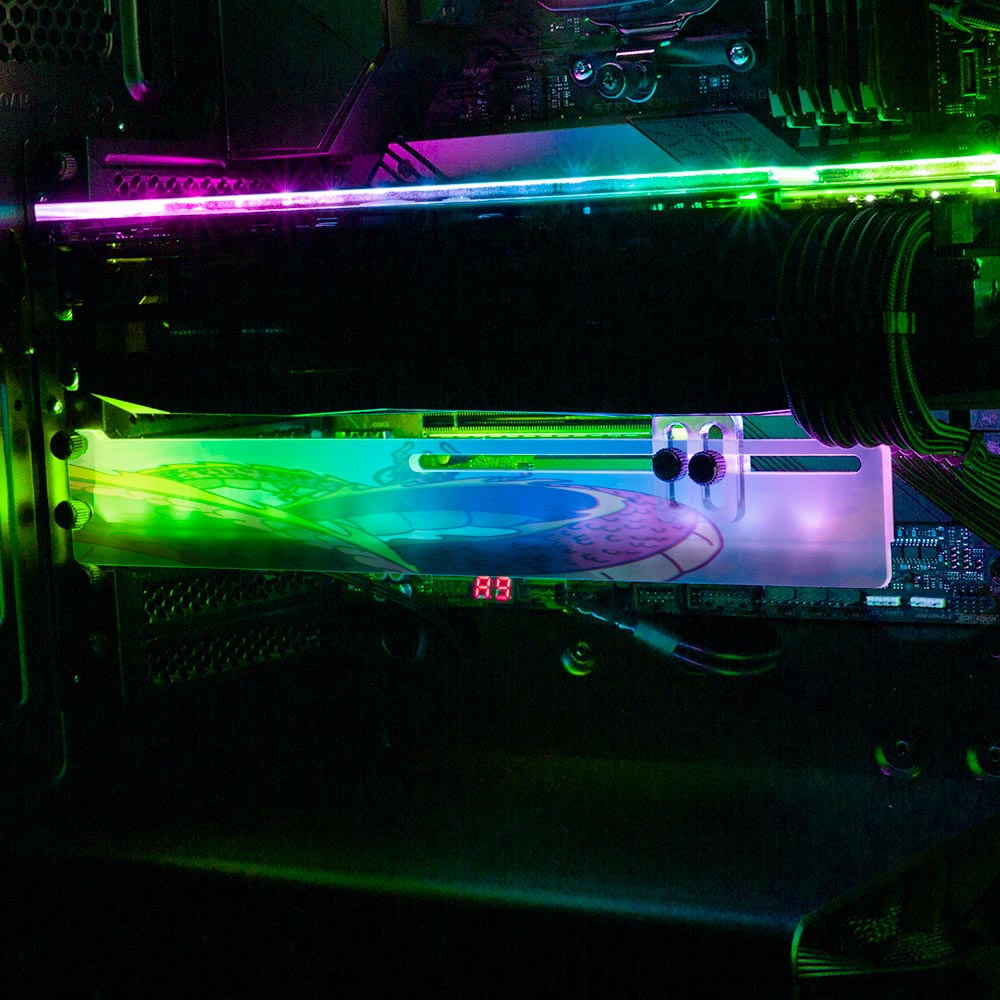 Dragon Sighting RGB GPU Support Bracket - Seerlight - V1Tech