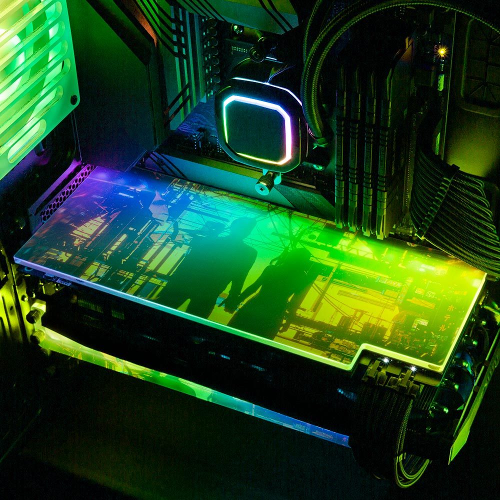 Dreaming of Us RGB GPU Backplate - Dan Giuz - V1Tech