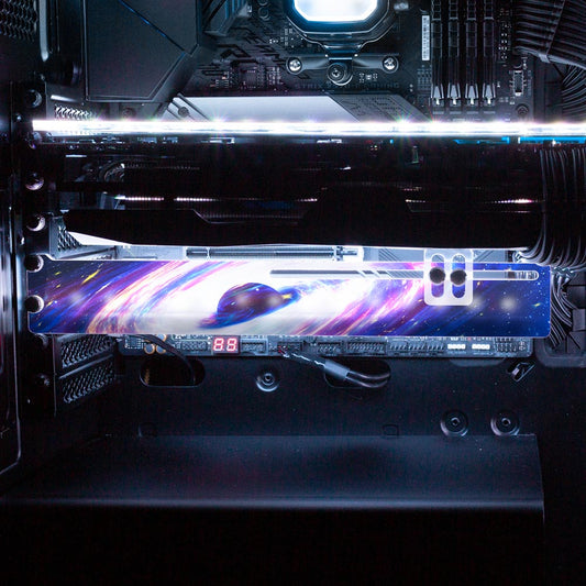 Ecstatic Moon RGB GPU Support Bracket - Ismaeel Shaikh - V1Tech