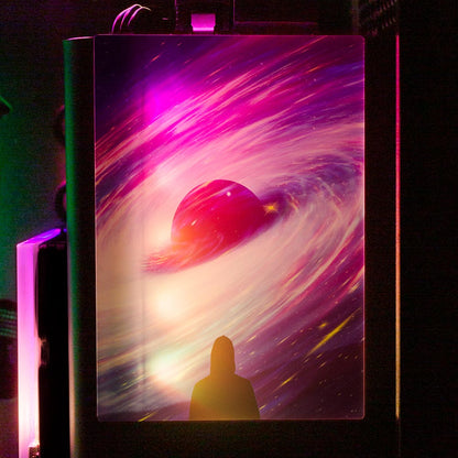 Ecstatic Moon RGB SSD Cover Vertical - Ismaeel Shaikh - V1Tech