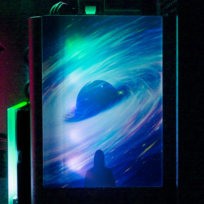 Ecstatic Moon RGB SSD Cover Vertical - Ismaeel Shaikh - V1Tech