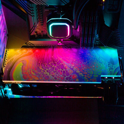 Emotion RGB GPU Backplate - Maalavidaa - V1Tech