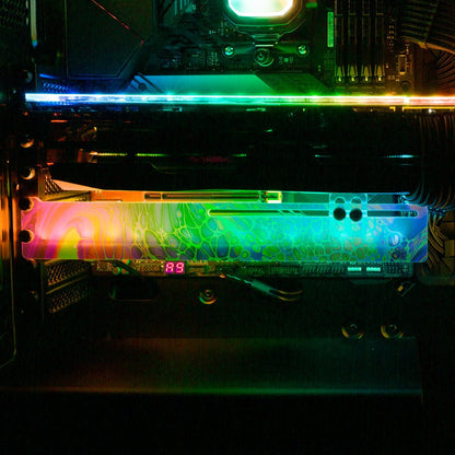 Emotion RGB GPU Support Bracket - Maalavidaa - V1Tech