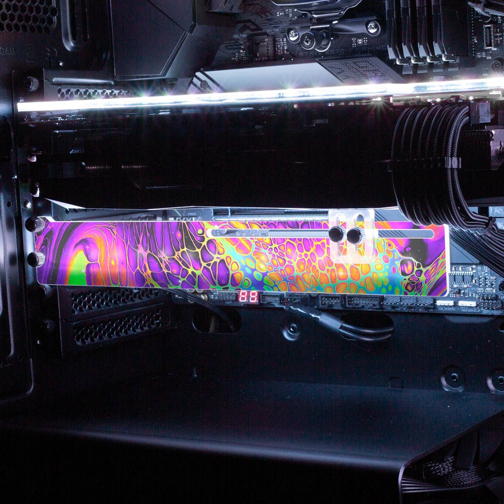 Emotion RGB GPU Support Bracket - Maalavidaa - V1Tech