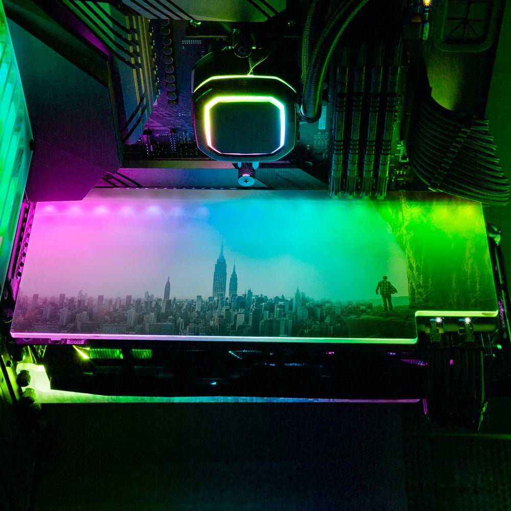 Escaping from Civilization RGB GPU Backplate - Perphotal - V1Tech