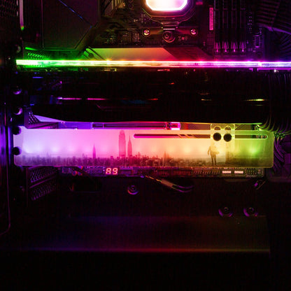 Escaping from Civilization RGB GPU Support Bracket - Perphotal - V1Tech