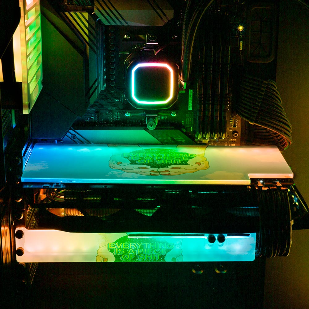 Everything Is RGB GPU Backplate - Javilostcontrol - V1Tech