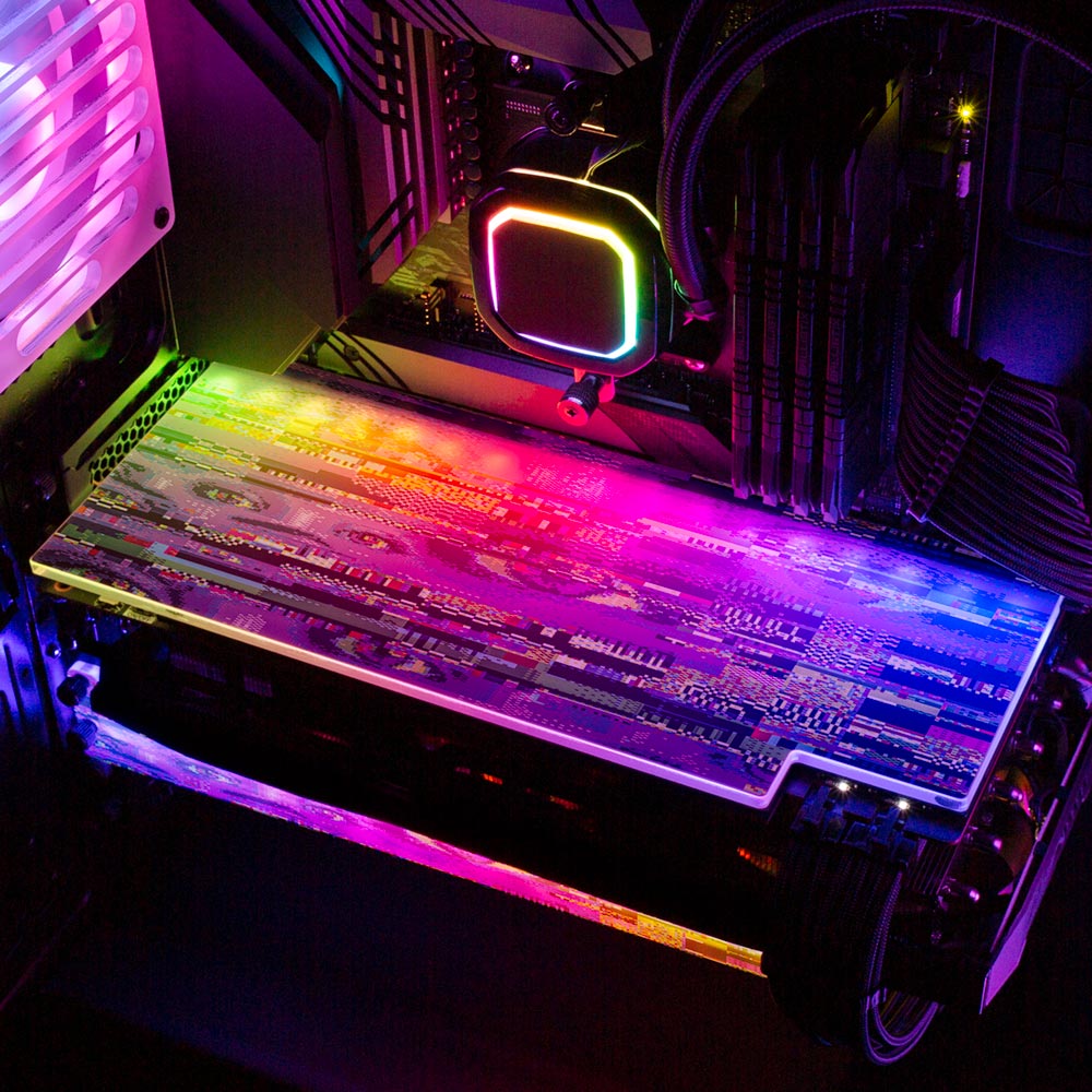 Eye Spy RGB GPU Backplate - Tankuss - V1Tech