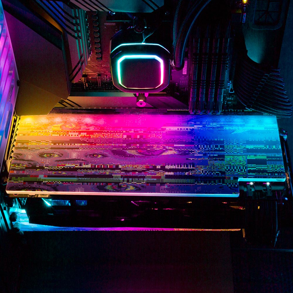 Eye Spy RGB GPU Backplate - Tankuss - V1Tech