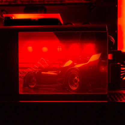 F40 Sunset RGB SSD Cover Horizontal - Skie Graphic Studio - V1Tech