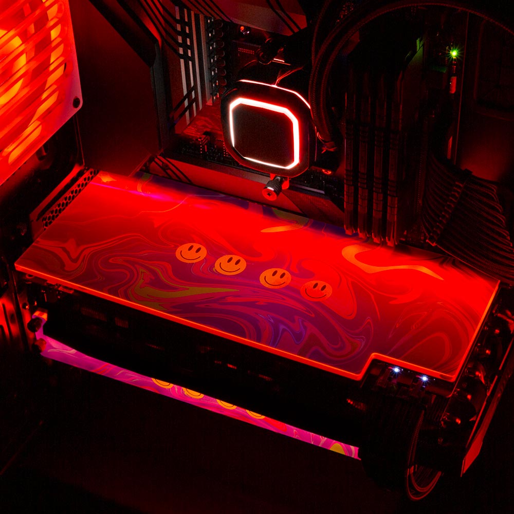 Flow RGB GPU Backplate - Javilostcontrol - V1Tech