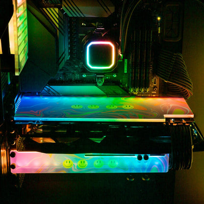 Flow RGB GPU Backplate - Javilostcontrol - V1Tech