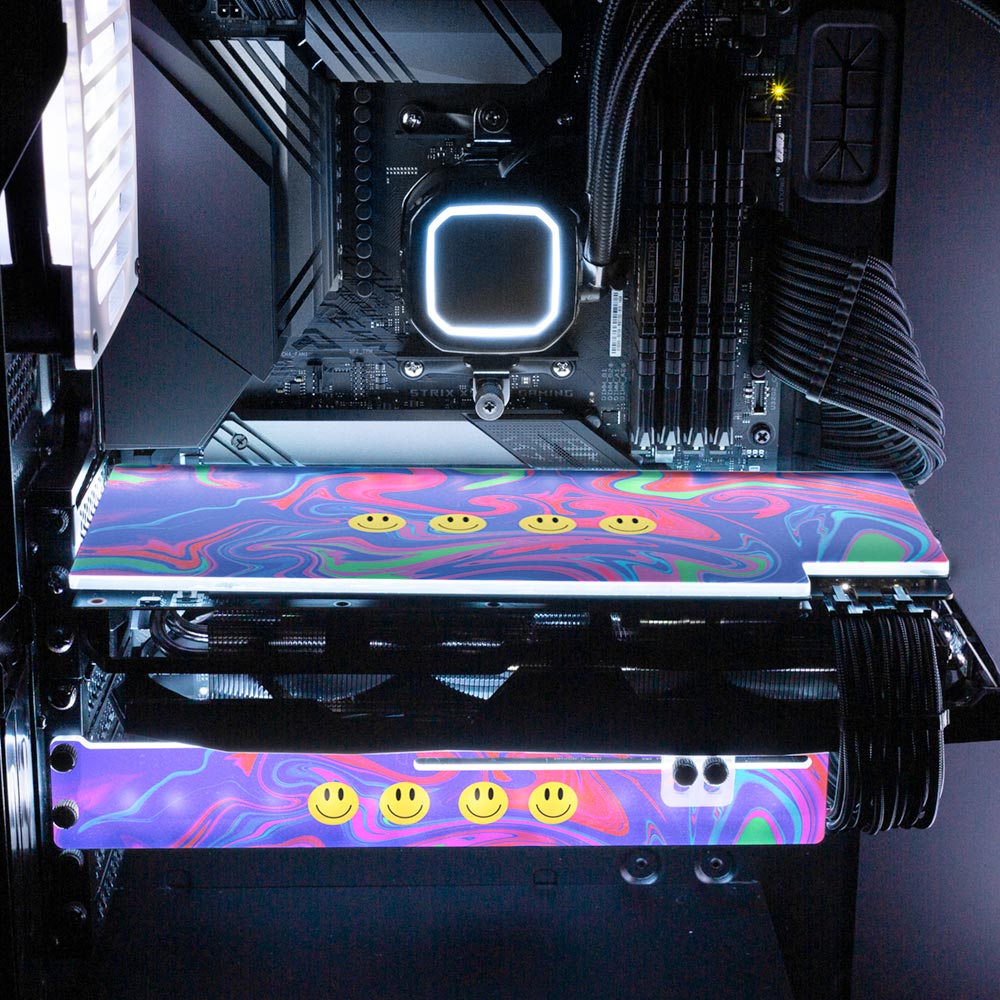 Flow RGB GPU Backplate - Javilostcontrol - V1Tech