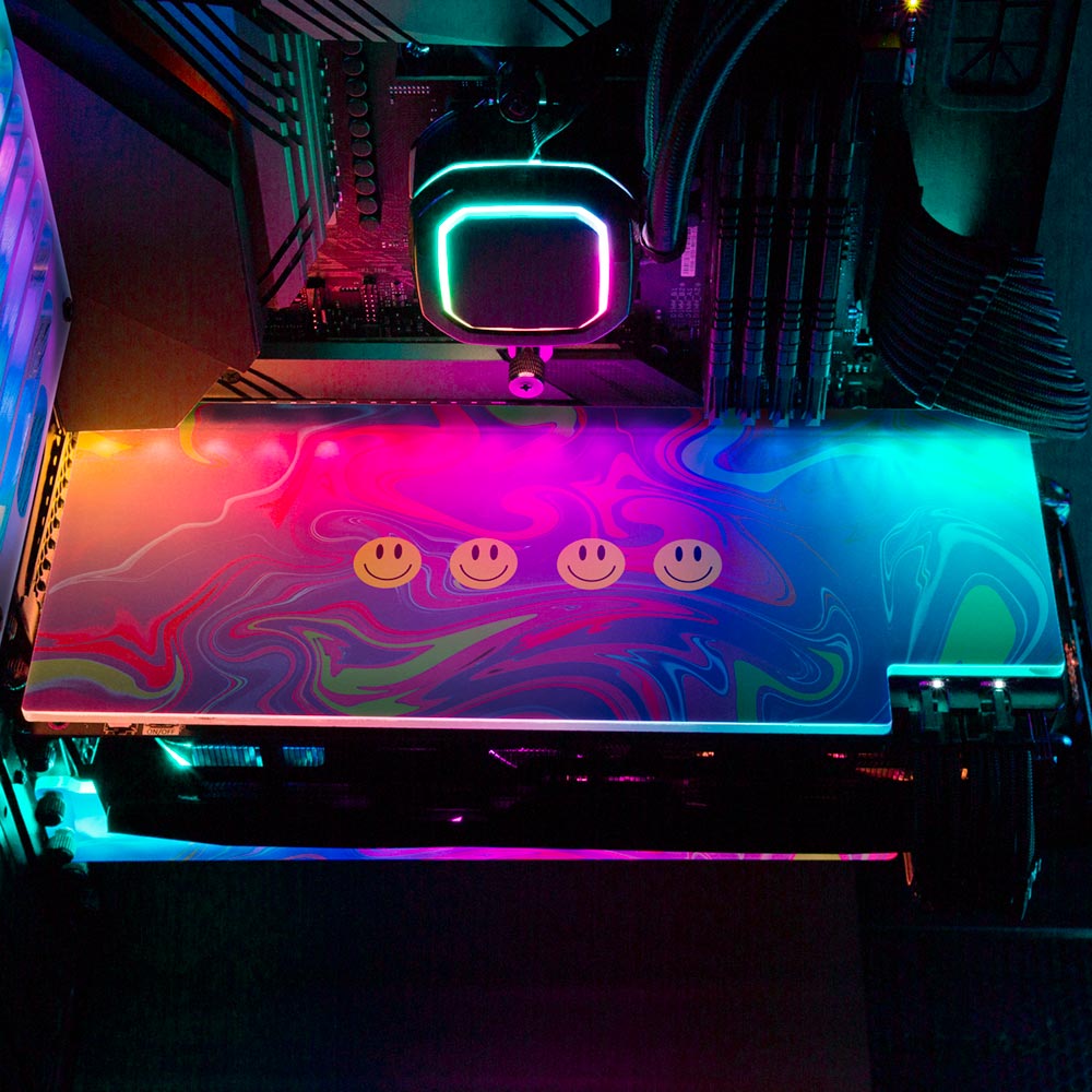 Flow RGB GPU Backplate - Javilostcontrol - V1Tech