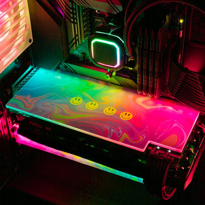 Flow RGB GPU Backplate - Javilostcontrol - V1Tech