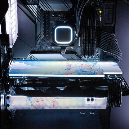 Flying Dreams RGB GPU Backplate - Piumeli - V1Tech