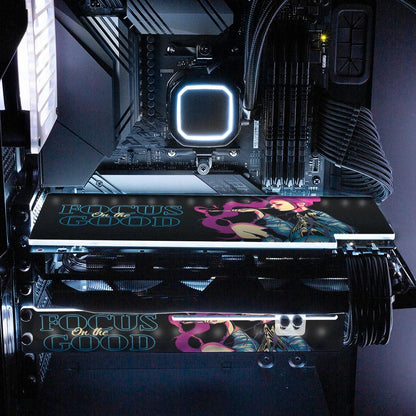 Focus Geisha RGB GPU Backplate - HeyMoonly - V1Tech